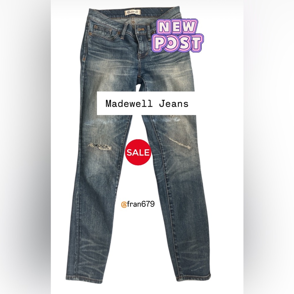MADEWELL CROPPED SKINNY JEAN